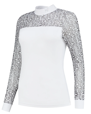Mrs Ros Wedstrijdshirt - Mesh logo long sleeve
