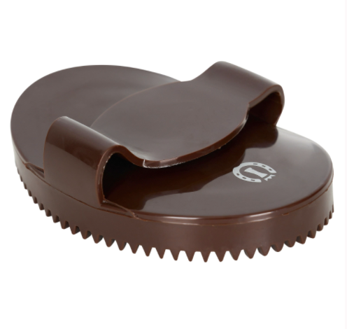 Imperial Riding - Ros borstel rubber, Kleuren: Bruin