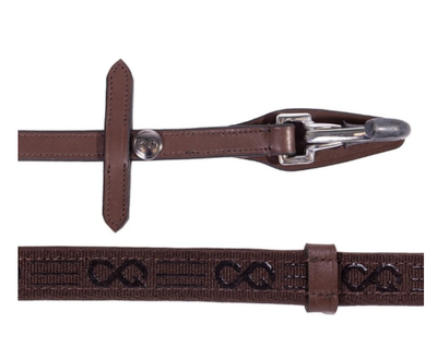 Presteq - Teugel FayRein met clip Brown