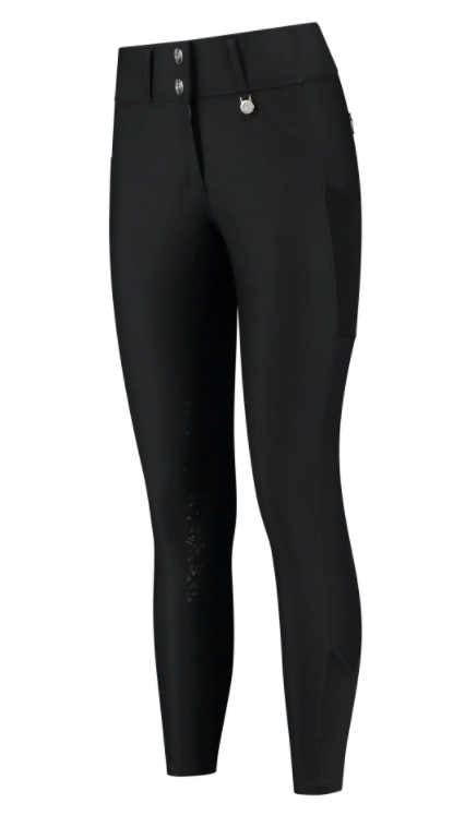 Mrs Ros Amsterdam breeches : Black