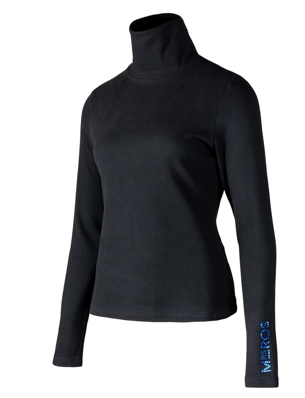 Mrs Ros Training Velvet Top - Couture Night Shadow