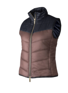 Mini Ros Bodywarmer - Black/Taupe Autumn Crush