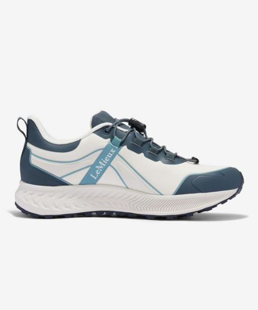 LeMieux - Trax Waterproof Sneaker Ecru/Petrol