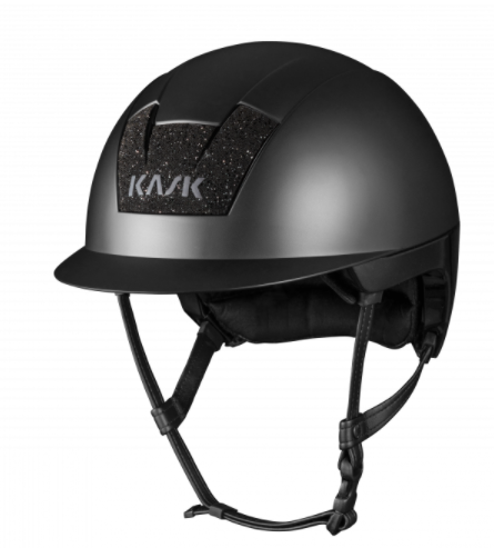 Kask Kooki Matt - Zwart Swarovski