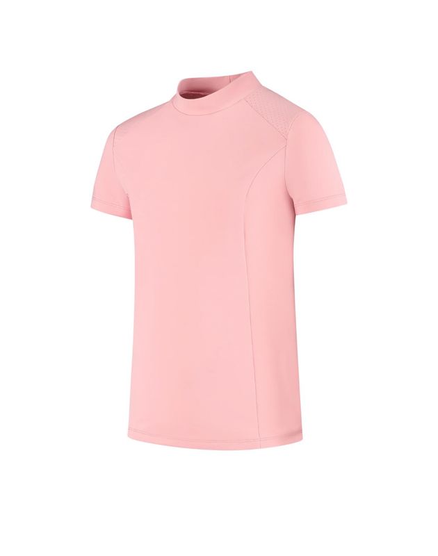 Mrs Ros Short Sleeve Training Top - Pink
