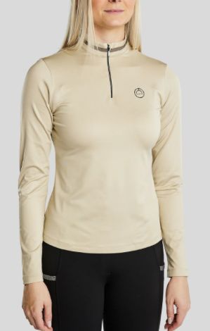 Montar MoGaia - Trainingsshirt Thermo FW&#39;25 Warm Light Grey