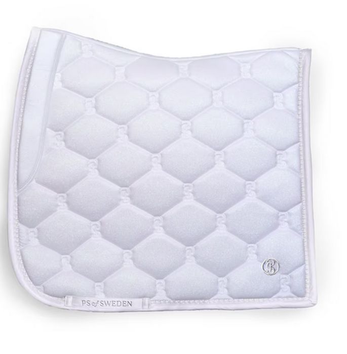 PS of Sweden Dressuur Zadeldekje - Stardust White