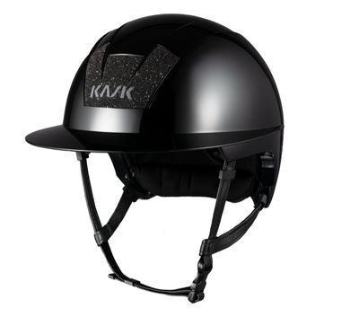 Kask Kooki Lady Glossy - Black Swarovski