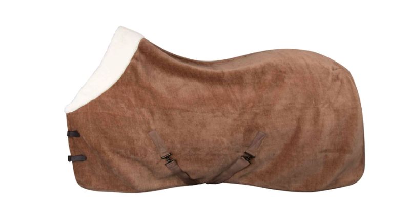 Imperial Riding - Fleecedeken Galaxy Cappuchino