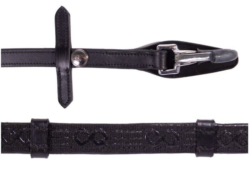 Presteq - Teugel FayRein met clip Black