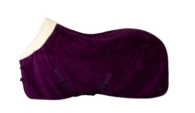 Imperial Riding - Fleecedeken Galaxy Blackberry