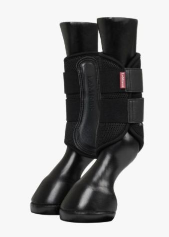 LeMieux Mesh Brushing Boots - Zwart