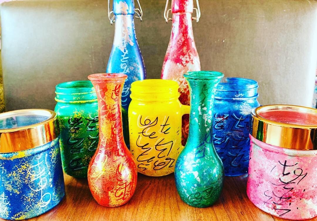 9 Piece Reiki Charged Glassware Set
