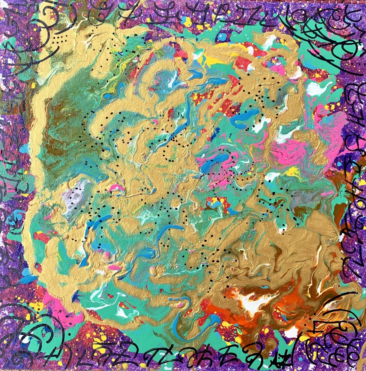 12 x 12 Reiki Charged Canvas Wall Art
