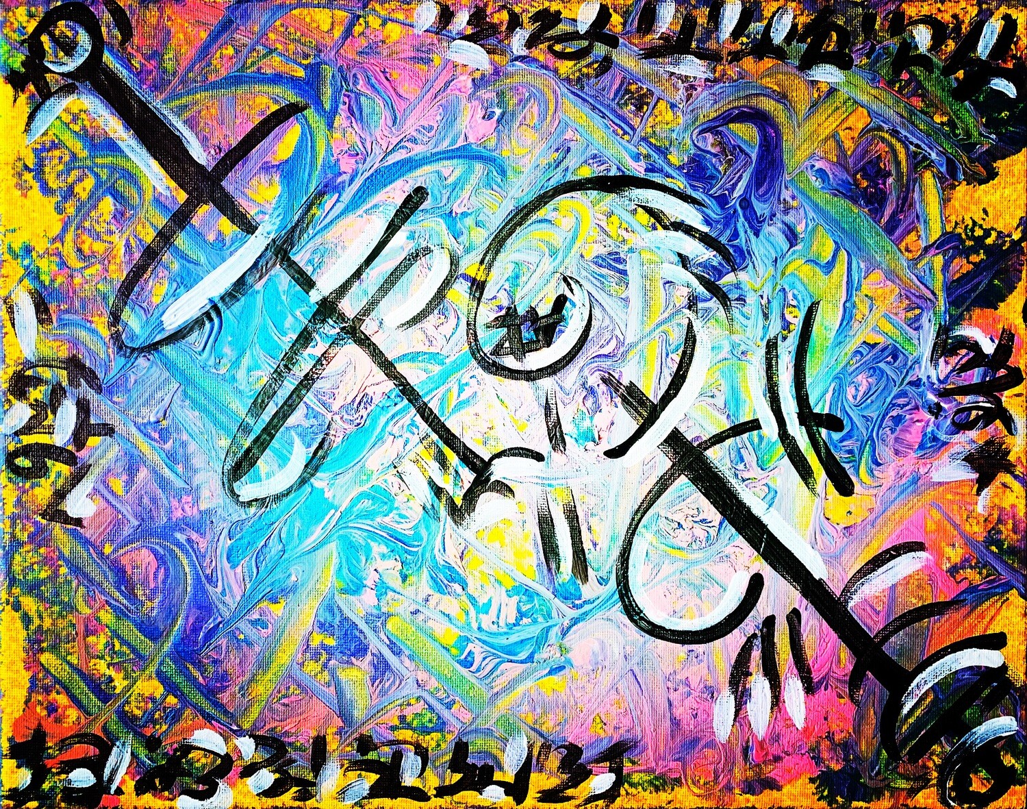 Reiki charged wall Art 11&#39;&#39; x 14&#39;&#39;