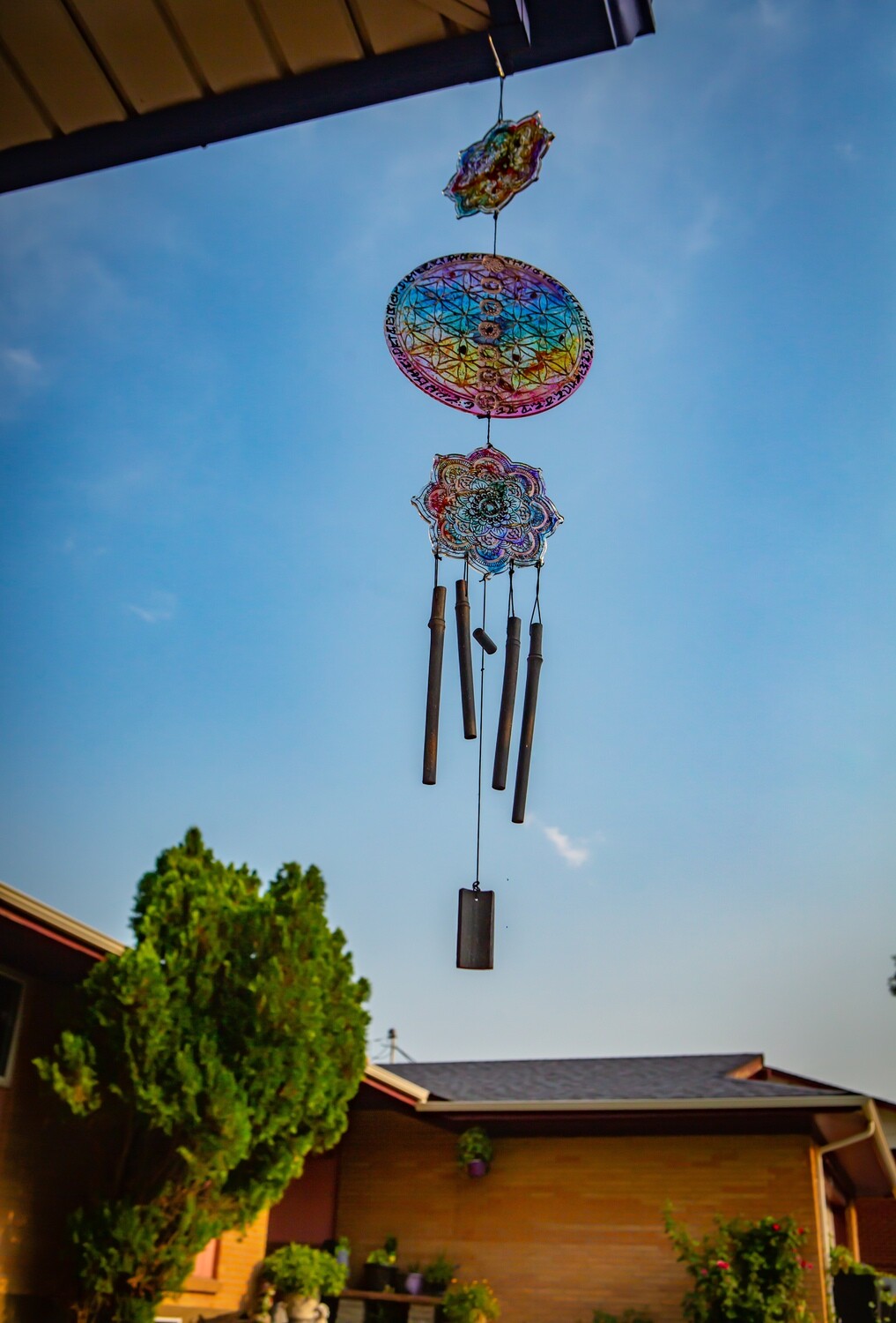 Reiki Charged Light Catcher Wind chimes