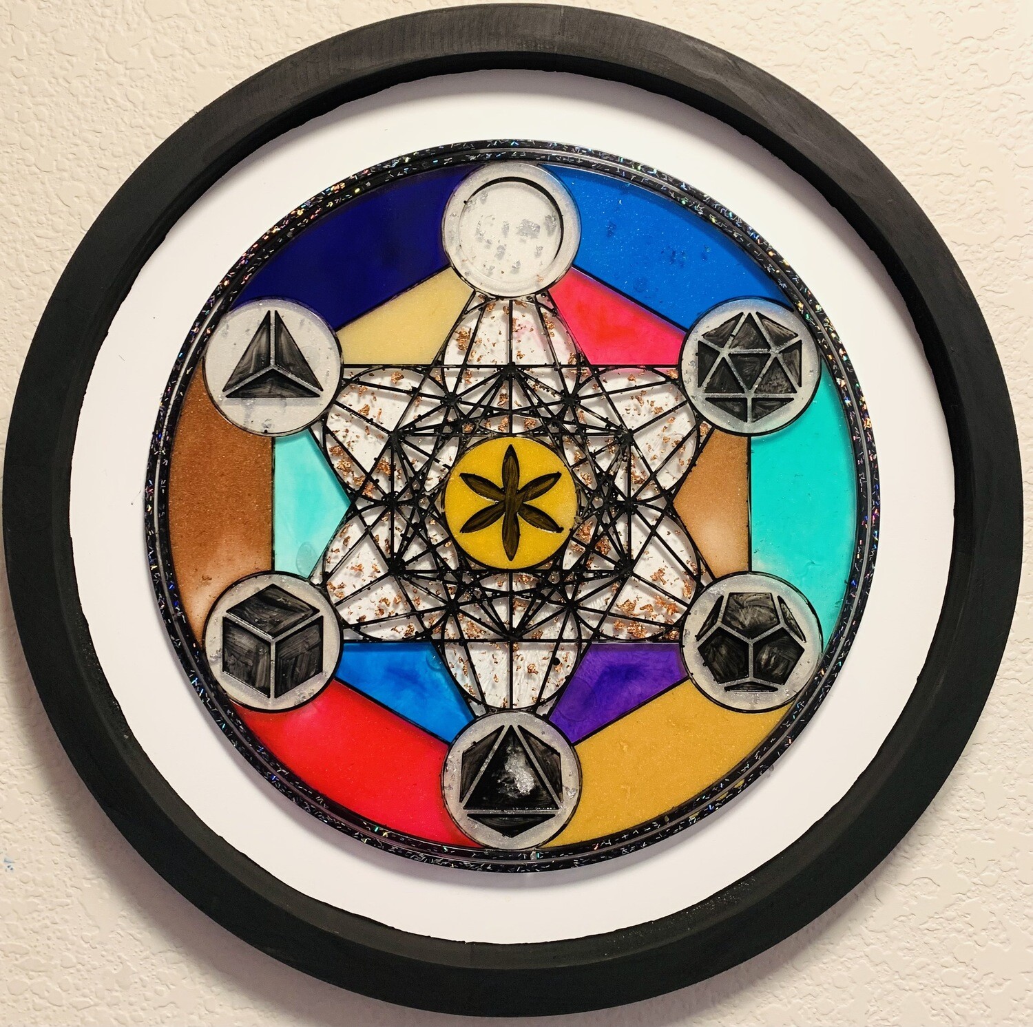 Reiki Charged Wood Wall Art