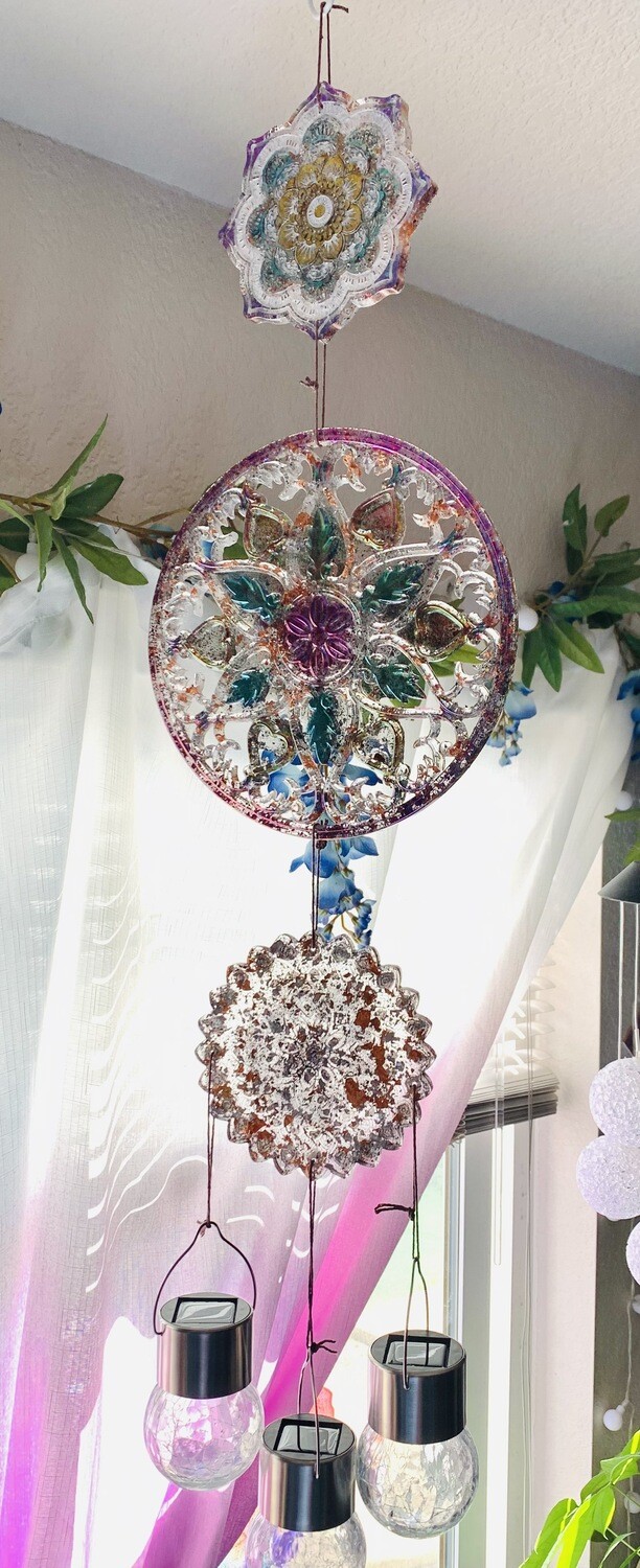 Reiki Charged Solar Powered Light Catcher