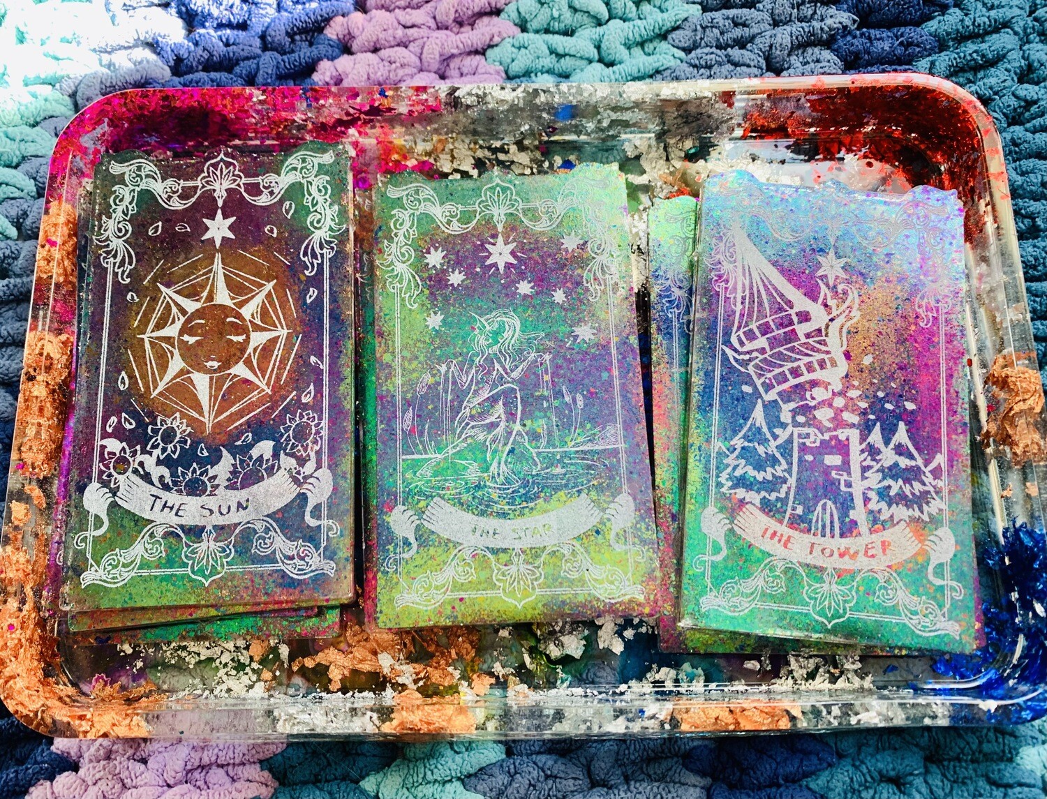Tarot Deck and Tray Set