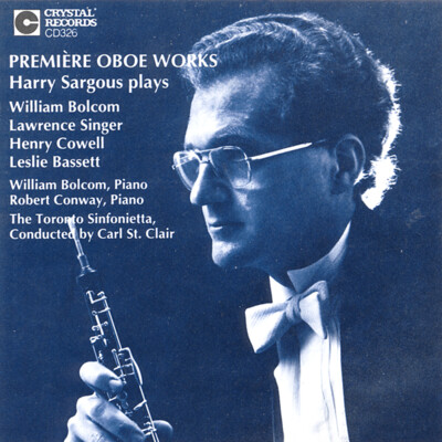 CD326: Première Oboe Works, Harry Sargous