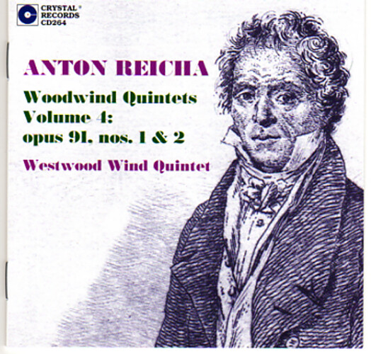 CD264: Reicha, Woodwind Quintets, Vol. 4