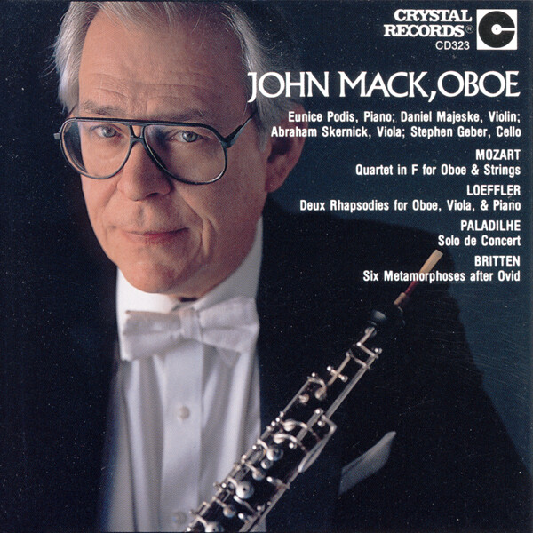 CD323: John Mack, Oboe