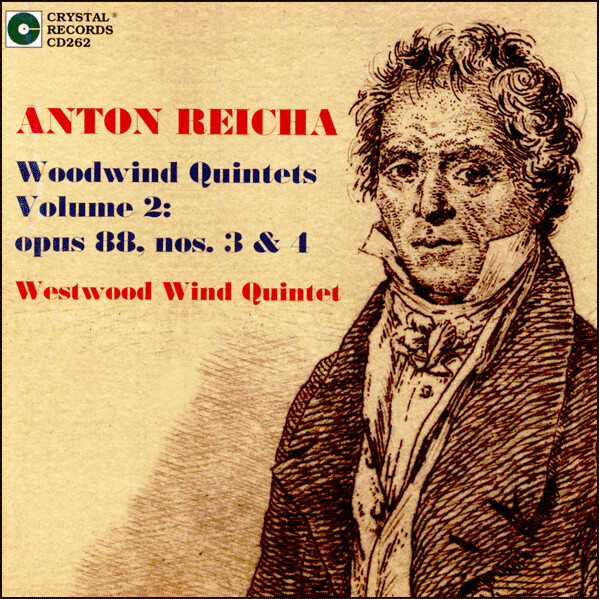 CD262: Reicha, Woodwind Quintets, Vol. 2