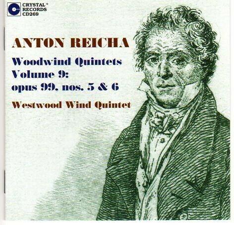 CD269: Reicha, Woodwind Quintets, Vol. 9