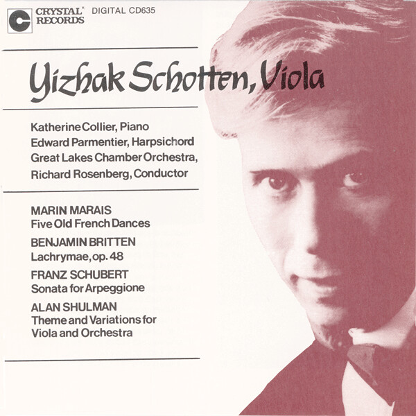 CD635: Yizhak Schotten, Viola