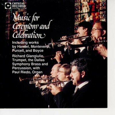 CD234: Music for Ceremony and Celebration