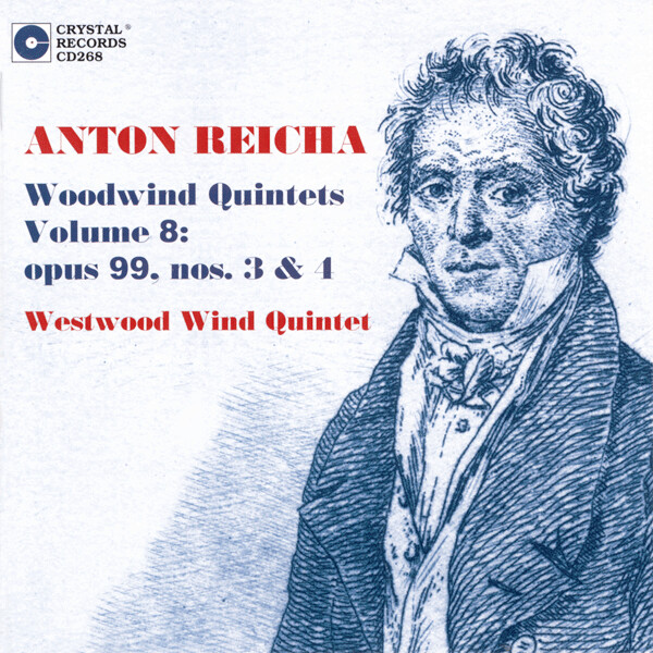 CD268: Reicha, Woodwind Quintets, Vol. 8