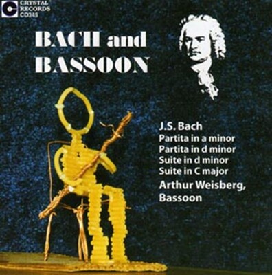 CD345: Bach and Bassoon, Arthur Weisberg