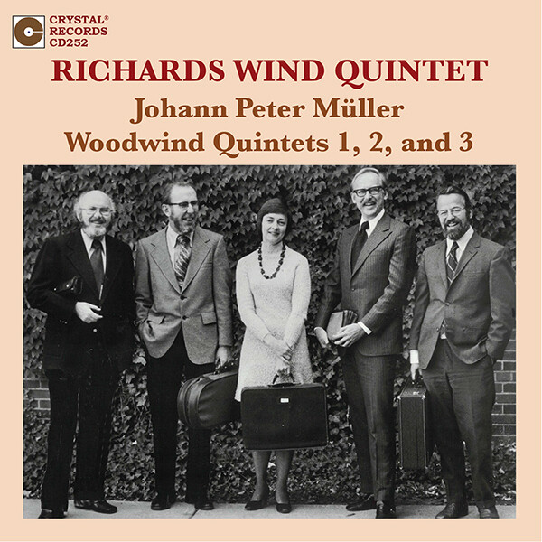 CD252, Johann Peter Müller Woodwind Quintets