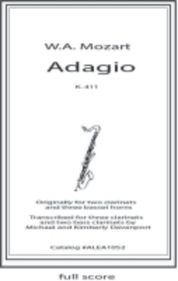 Mozart: Adagio K.411 (Hard Copy)
