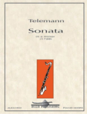 Telemann: Sonata in a minor (Hard Copy)