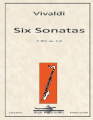 Vivaldi: Six Sonatas (Hard Copy)