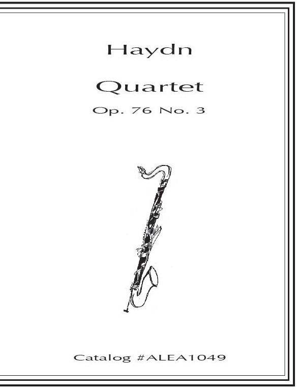 Haydn: Quartet Op.76 No.3 (Hard Copy)