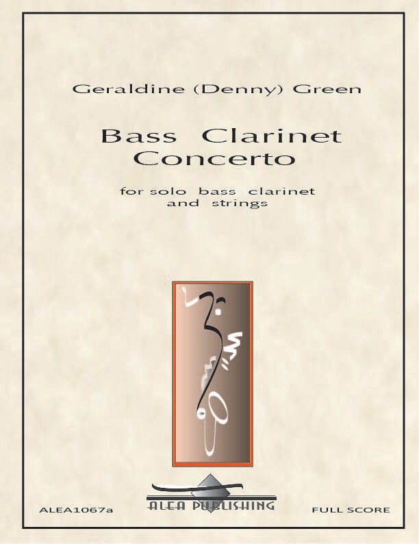 Green: Bass Clarinet Concerto (Hard Copy)