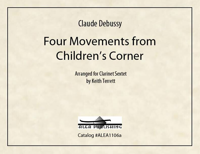 Debussy: Four Movements from Children's Corner (Hard Copy)