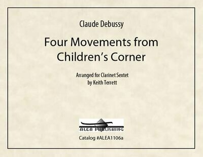 Debussy: Four Movements from Children&#39;s Corner (Hard Copy)