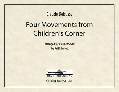 Debussy: Four Movements from Children's Corner (Hard Copy)