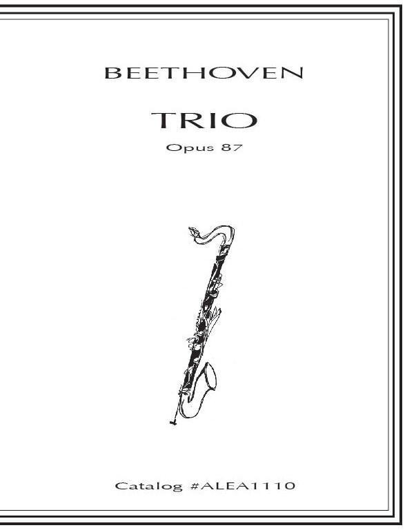 Beethoven: Trio Op.87 (Hard Copy)