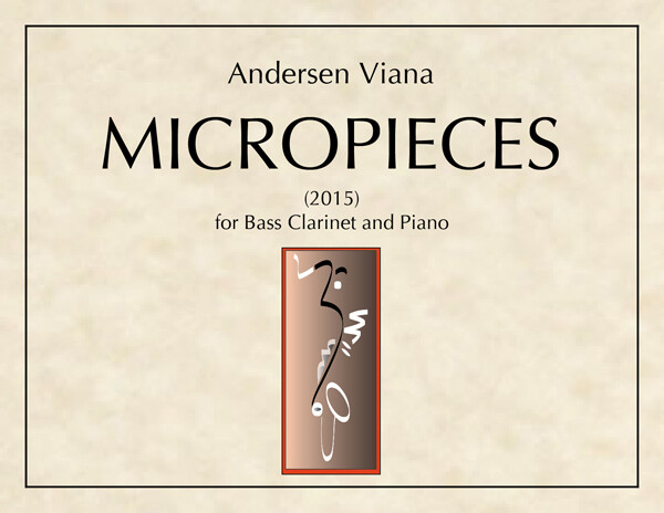 Viana: Micropieces for bass clarinet and piano (Hard Copy)