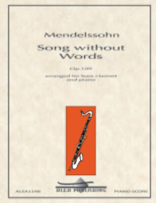 Mendelssohn: Song Without Words, Op.109 (Hard Copy)