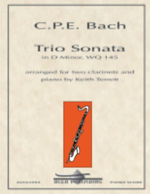 CPE Bach: Trio Sonata (Hard Copy)