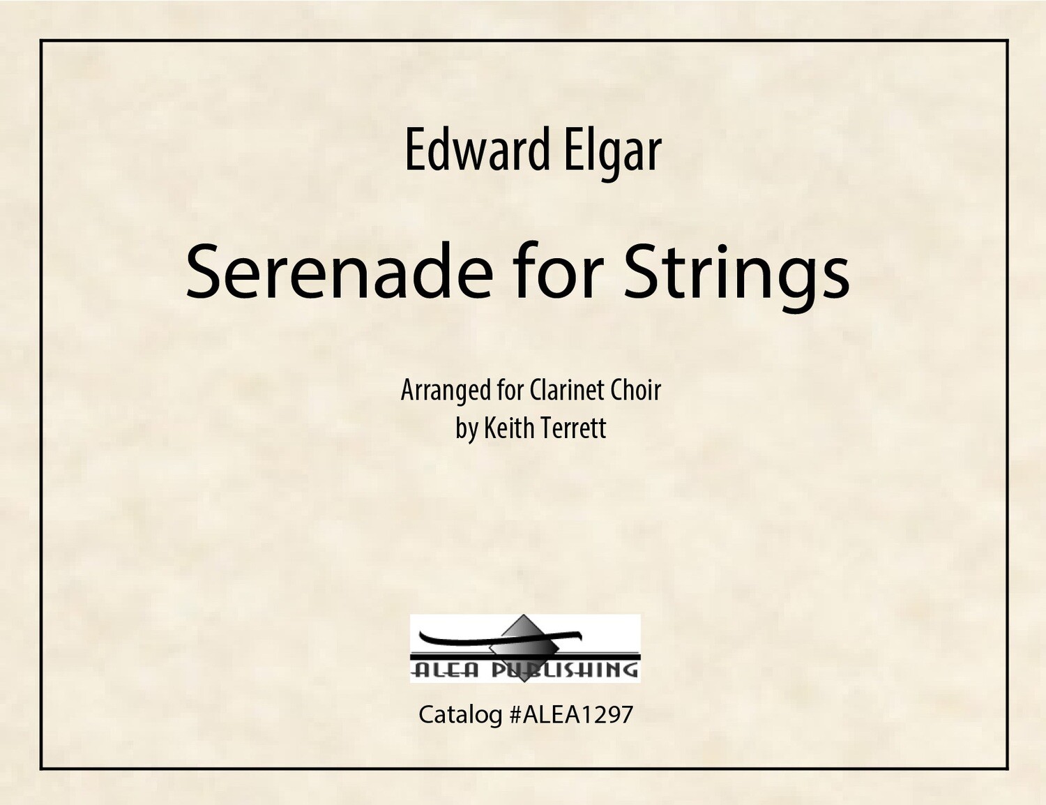 Elgar: Serenade for Strings (Hard Copy)