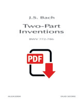 Bach: Inventions (PDF)