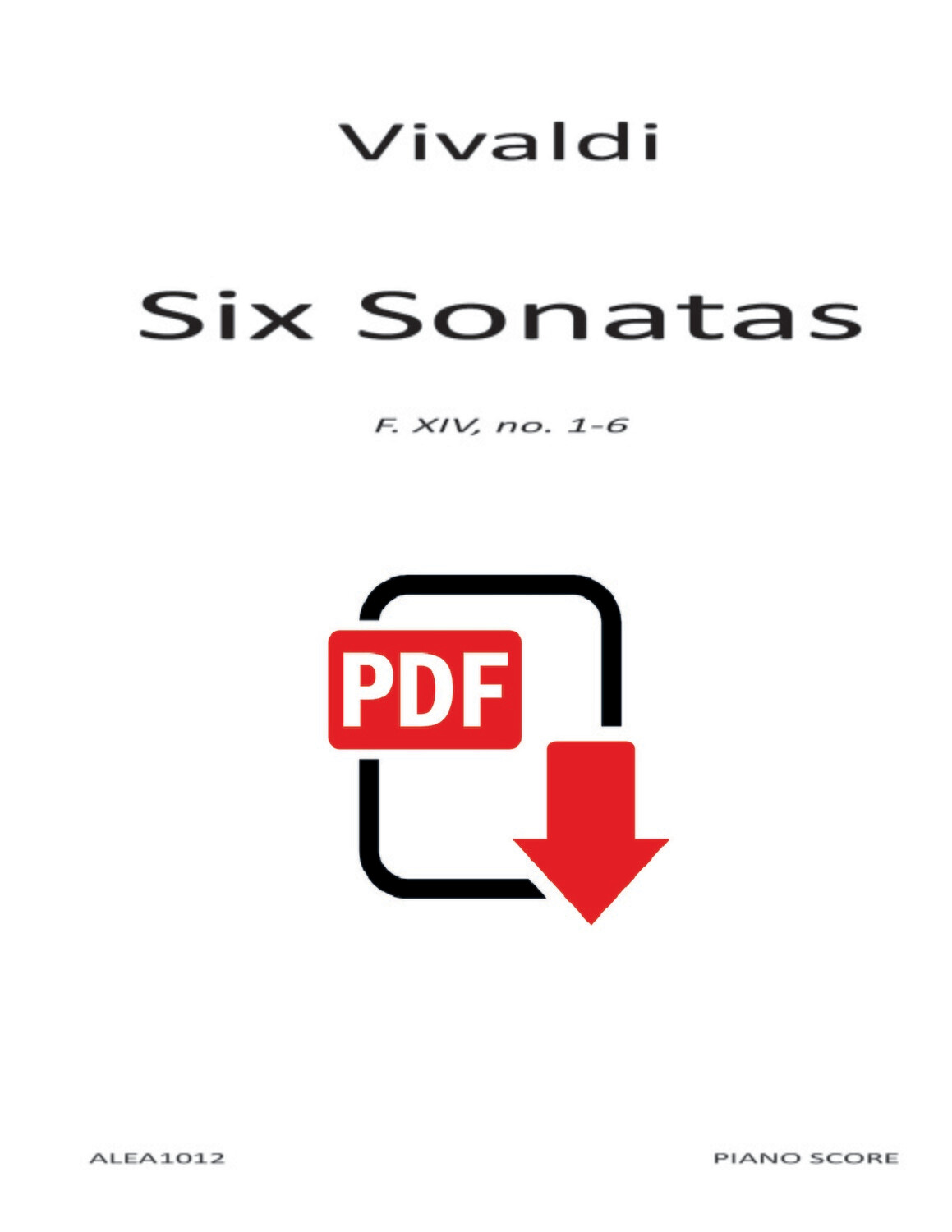Vivaldi: Six Sonatas (PDF)
