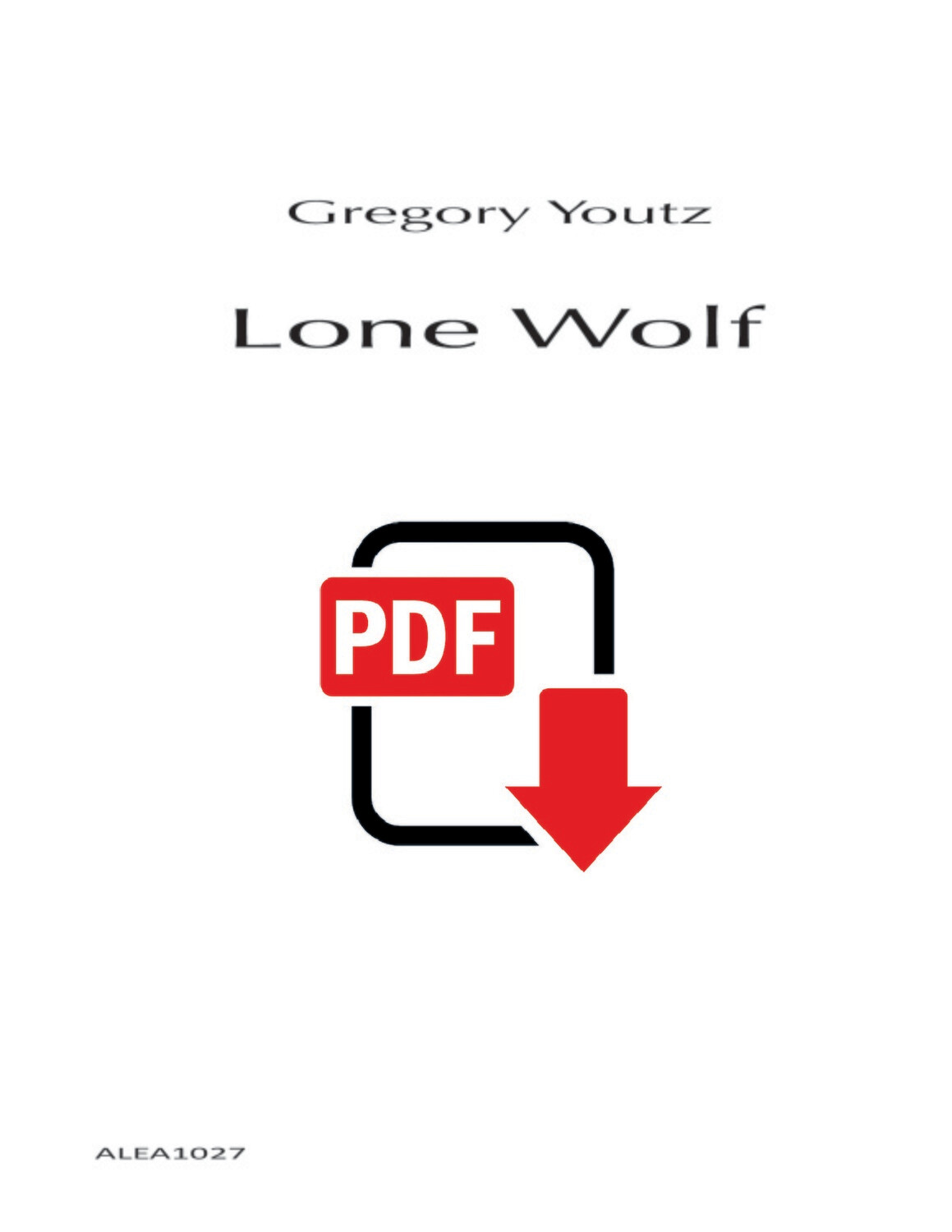 Youtz: Lone Wolf (PDF)