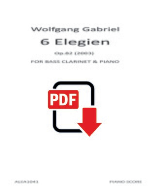 Gabriel: Elegies Op.82 (PDF)